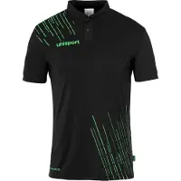 Uhlsport Score 26 Poly Short Sleeve Polo Zwart 2XL Man