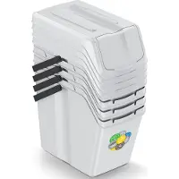Keden Sortibox Set Van 4 Afvalbakken Voor Recycling 100l