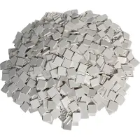 LEGO 2x2 Tegels Wit - 100 stuks - Witte tegel 3068b (0, LEGO Accessoires)
