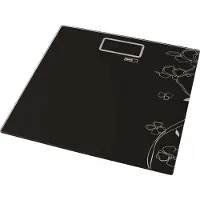 Emos EV106, elektronische personenweegschaal, 180 kg, 100 g, zwart, kg, lb, ST, rechthoekig