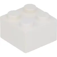 LEGO 2x2 steen 3003 - 100 stuks, wit