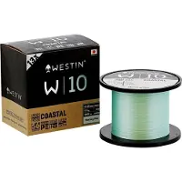Westin W10 Coastal 1500 M Braided Line Zilver 0.205 mm