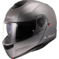 LS2 FF908 Strobe II Mat Titanium 06 Systeemhelm Maat XS