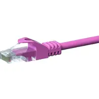 Danicom CAT 5e netwerkkabel U/UTP – 7,50 meter - Roze - CCA