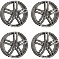CARMANI 4 velgen, 14-inch, model Paul, 6.5x16 ET38, 5x114.3, geschikt voor Kia Carens, Ceed, Magentis, Niro, Optima, Soul, Sportage, Venga