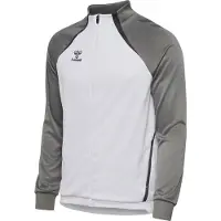 Hummel Trainingsjack 'Lead 2.0' grijs / zwart / wit