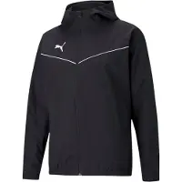 Puma Sportjas 'TeamRISE' zwart / wit