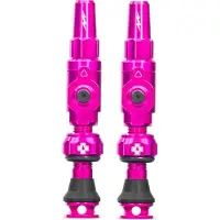 Muc Off Tubeless Valve Big Bore Lite Medium Pink Presta Valve 35mm