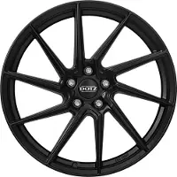 DOTZ 4 velgen, merk , kleur zwart, maat 7.5Jx17, 5x112 steek, geschikt voor Saab 9-3, 9-5 en 900
