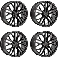 CARMANI 4 velgen, model 20 Ludwig, 8.5x19 inch, ET30, 5x114.3, geschikt voor Mitsubishi ASX, Eclipse, Lancer Evo, Outlander, Space Runner/Wagon