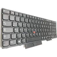T-ProTek DUITS - Zwart toetsenbord, compatibel met Lenovo ThinkPad L580 20LX0014xx