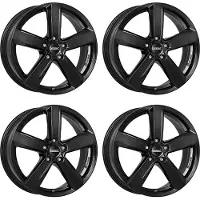 Dezent 4 TU zwarte velgen, 7.5Jx18, 5x112, geschikt voor Cupra Ateca, Born, Leon