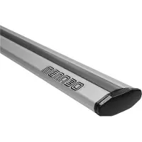 Menabo Leopard Silver XL | Dakkoffer voor Peugeot - 508 Stationwagen (zonder schuifdak) 2011-2014 - Aluminium - Lengte 135 cm - Draagvermogen 75 kg - 2 stuks