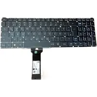 T-ProTek DUITSE - Verlicht toetsenbord, compatibel met ACER Nitro 5 (AN515-43-R646)