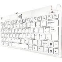 T-ProTek DUITS - Wit toetsenbord met rand voor Asus Eee PC 1015CX-6B 1015CX-6G