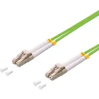 Logilink Professionele FP5LC05 glasvezel patchkabel, LC-Duplex - LC-Duplex, OM5, 5,0 meter
