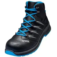 Uvex 2 trend veiligheidsschoen, laars, S2, blauw/zwart, blauw/zwart, maat 52