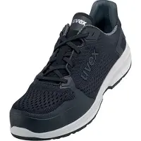 Uvex 1 sport veiligheidsschoen S1, enkelschoen, zwart, maat 35