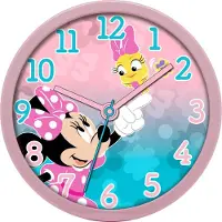 Kids Licensing Disney wandklok, lichtmodel - Minnie