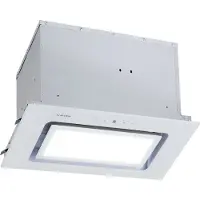 Klarstein Hektor Brilliant Edition ventilatiemodule 52 cm 506 m³/h touch glas wit