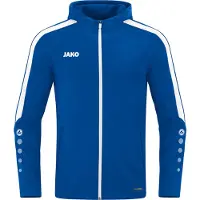 Jako Sportjas 'Power' kobaltblauw / wit