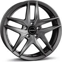 BORBET velgen, model Z, 8.0x18, ET39, 5x112, kleur: GREYM, geschikt voor Audi A4, A6, A8, S4. Alufelgen
