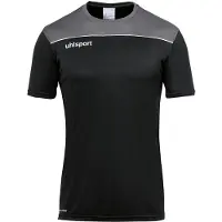 Uhlsport Offense 23 Poly Short Sleeve T-shirt Zwart,Grijs M Man