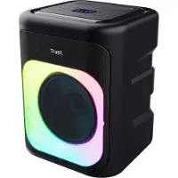 Trust Azura - Bluetooth speaker - Partybox - Draadloos - RGB verlichting - Maximaal 11 uur accu - Zwart