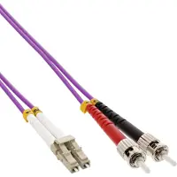 InLine LWL Duplex Kabel LC/ST 50/125um OM4 20m