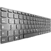 T-ProTek DUITS - Toetsenbord zonder rand, met verlichting, compatibel met Lenovo IdeaPad 110-15AST