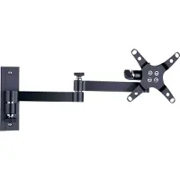 Techly ICA-LCD 104BK Wandbeugel voor TV 13-30" LED/LCD 15kg draaibaar kantelbaar