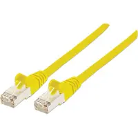 Intellinet 735902 RJ45 Netwerkkabel, patchkabel CAT 6 S/FTP 15.00 m Geel Vergulde steekcontacten 1 stuk(s)