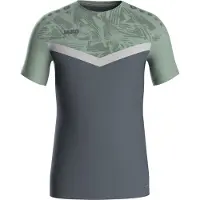 Jako Functioneel shirt antraciet / groen