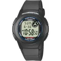 Casio horloge met alarm en datumaanduiding- F-200W-1ADF