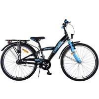 Volare Thombike Kinderfiets - Jongens - 24 inch - Zwart Blauw - 3 versnellingen