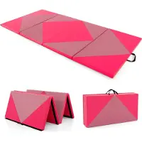 Coast Opvouwbare Zachte Gymmat 240 x 117 x 5 cm - Roze