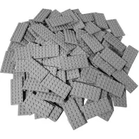 LEGO bouwplaten 4x8 lichtgrijs - 3035, nieuw! Aantal: 25 stuks