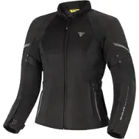 SHIMA Jet Waterproof Dames Zwart Textiele Motorjas Maat XL