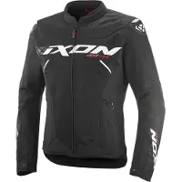 Ixon Ionix Zwart Wit Textiele Motorjas Maat XL