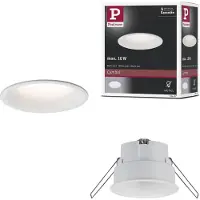 Paulmann Cymbal Inbouwlamp LED 10 W IP20 Wit (mat)