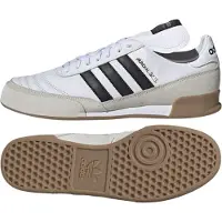 Adidas Mundial Goal Zaalvoetbalschoenen (IN) Wit Zwart Goud