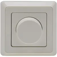 Chilitec 0399620090 Dimmer (inbouw) Geschikt voor lampen: LED-lamp, Halogeenlamp, Gloeilamp Wit