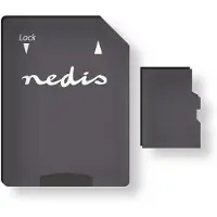 Nedis MMSD32100BK - Flashgeheugenkaart (Adapter voor microSDHC naar SD inbegrepen)