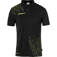 Uhlsport Score 26 Poly Short Sleeve Polo Zwart 3XL Man