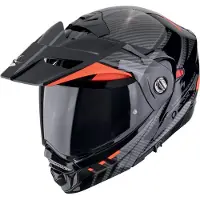 Scorpion ADX-2 Lewis Endurohelm Zwart/Rood S, unisex