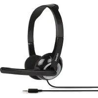Hamlet Smart Headset Bedraad Hoofdband Kantoor/callcenter Zwart, Zilver