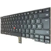 T-ProTek DUITSE - Blauwe toetsenbord met achtergrondverlichting, compatibel met Lenovo Yoga 530-14ARR (81H90028GE)