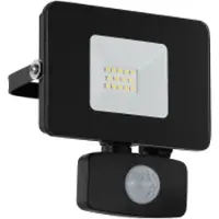 Eglo LED-buitenspot Faedo 3, zwart, Aluminium, Modern, LED buitenlamp
