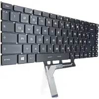 T-ProTek Duits toetsenbord, compatibel met de MSI GF65 Thin 10UE-014UK