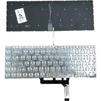 T-ProTek Duits toetsenbord, compatibel met de MSI GF65 Thin 10SDR-402NL
